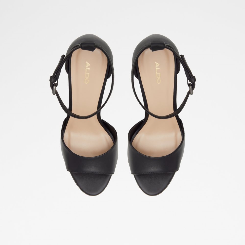 Chaussures Plateforme Aldo Posh High Sandal - Noir Femme | JZDE-73678743