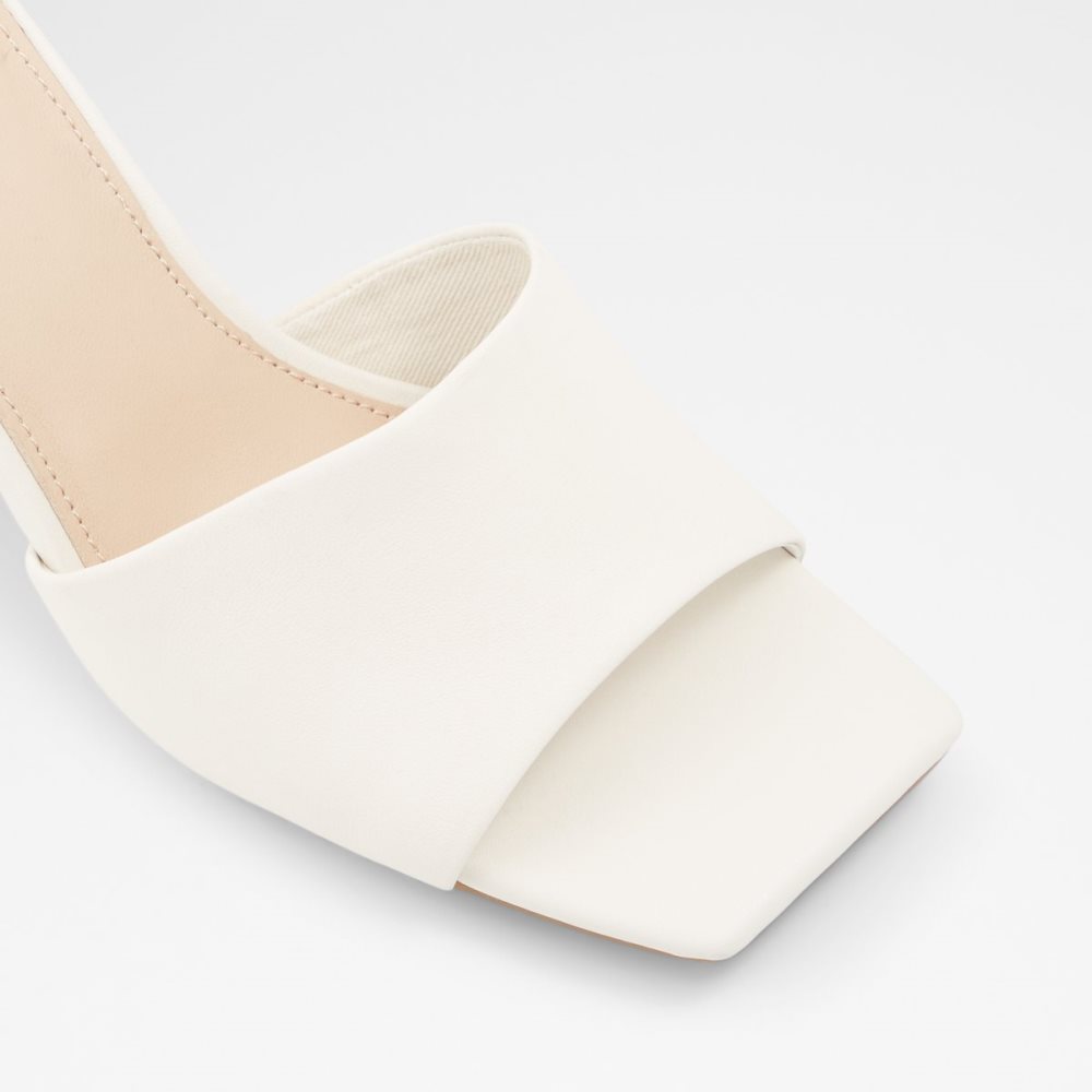 Talon Bloc Aldo Velalith High Sandal - Blanche Femme | YHQJ-50696849