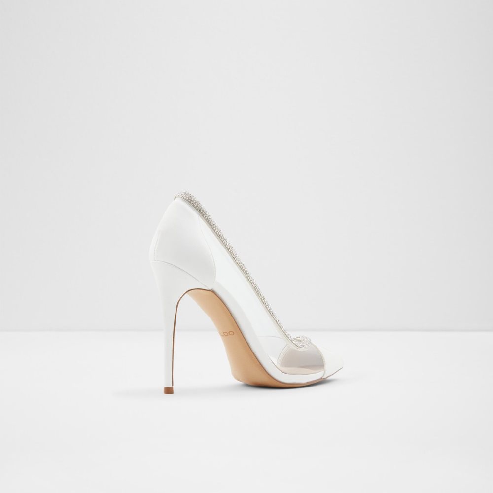 Talons Aldo Fibeth High - Stiletto Blanche Femme | QCXH-82373896