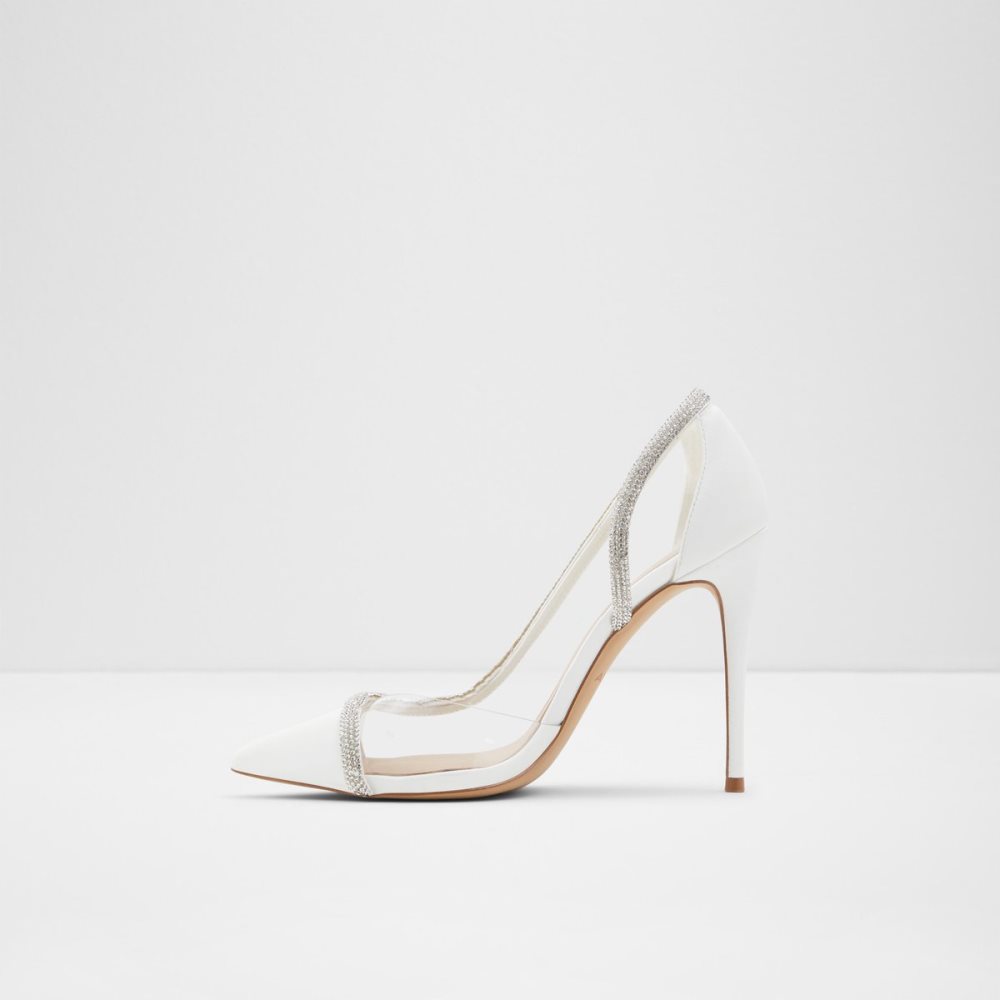 Talons Aldo Fibeth High - Stiletto Blanche Femme | QCXH-82373896