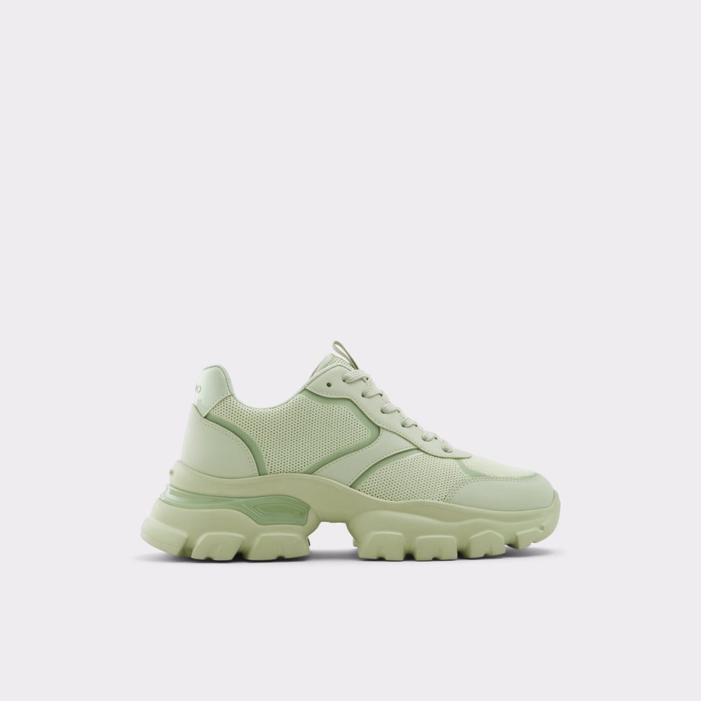 Baskets Aldo Enzia Jogger Sole - Jogger Sole Vert Clair Femme | DYYR-97259677