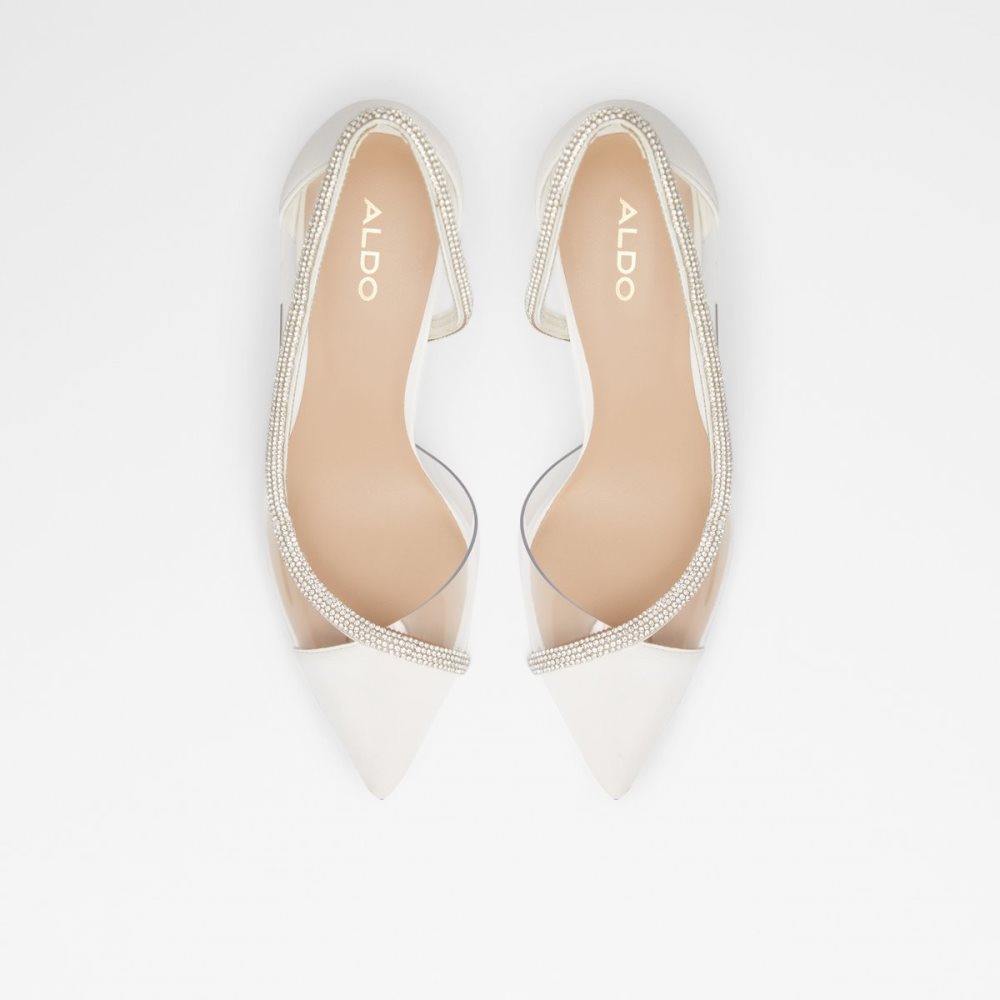 Talons Aldo Fibeth High - Stiletto Blanche Femme | QCXH-82373896