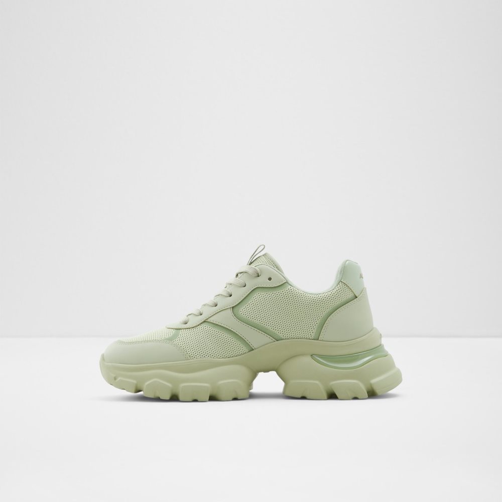 Baskets Aldo Enzia Jogger Sole - Jogger Sole Vert Clair Femme | DYYR-97259677