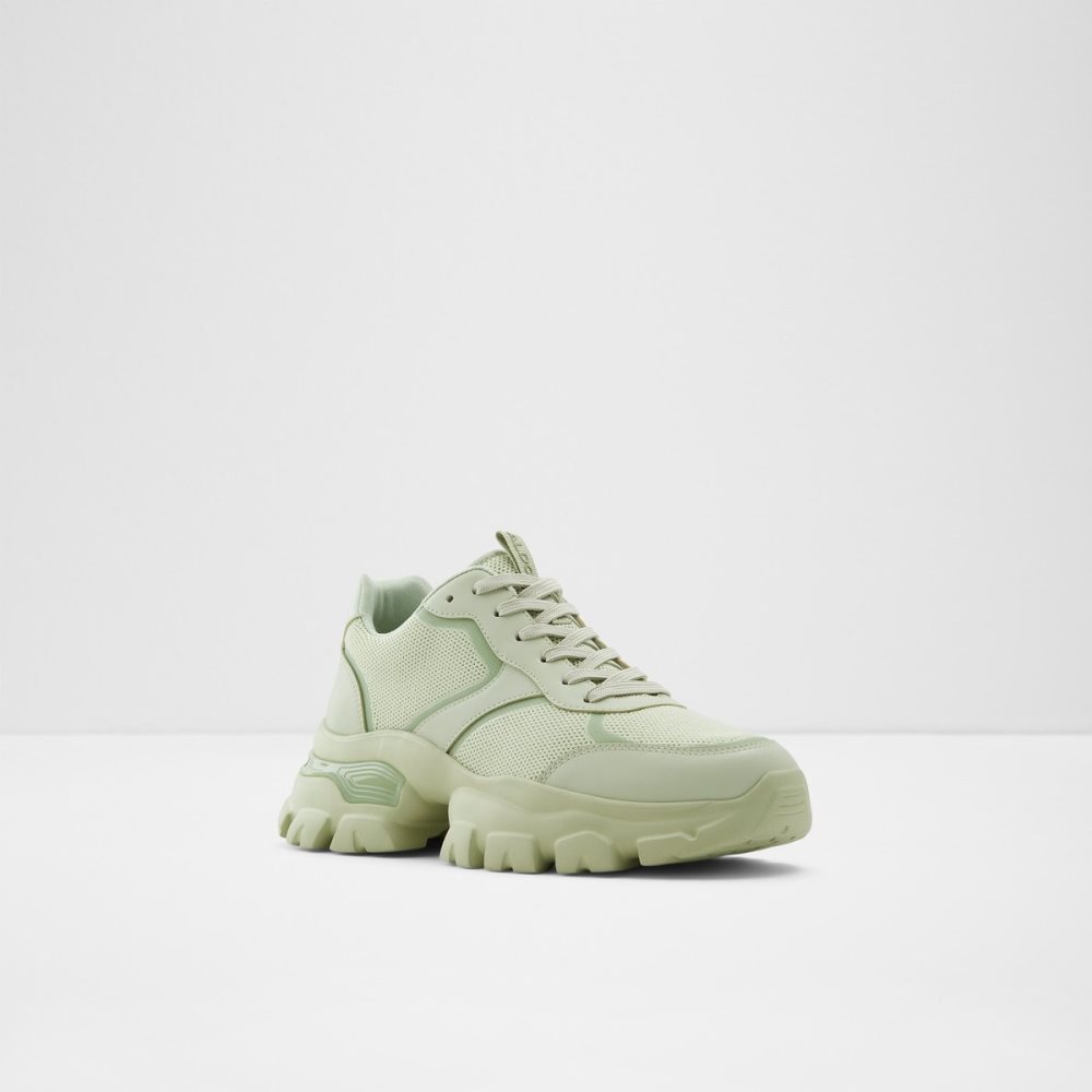 Baskets Aldo Enzia Jogger Sole - Jogger Sole Vert Clair Femme | DYYR-97259677