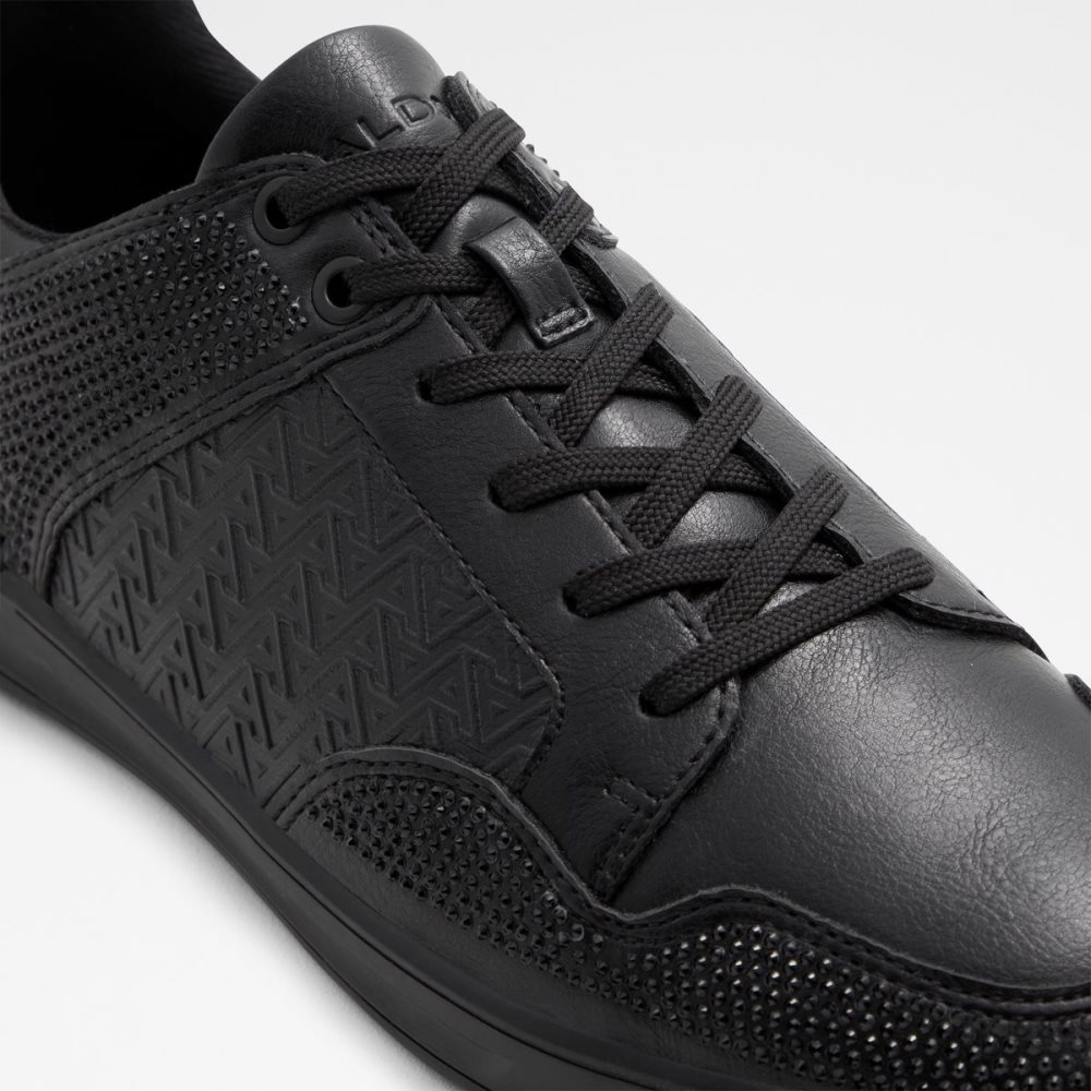 Baskets Aldo Lauder Low Top Noir Homme | RHON-83294979