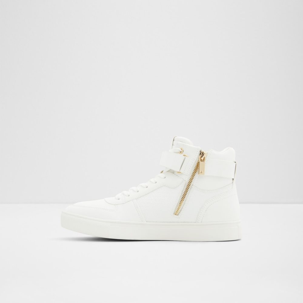 Baskets Aldo Sethen High Top - Cup Sole Blanche Homme | LJDQ-90656378