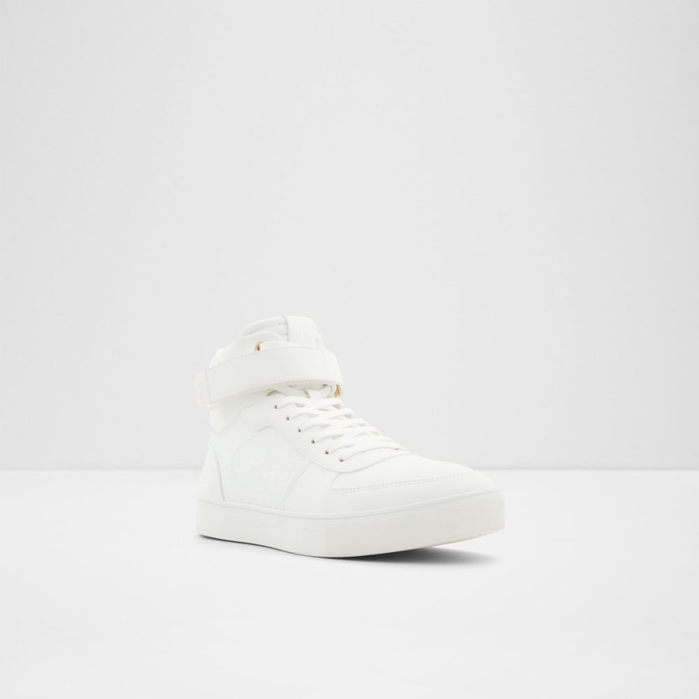 Baskets Aldo Sethen High Top - Cup Sole Blanche Homme | LJDQ-90656378