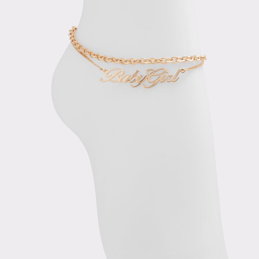 Bracelet de cheville Aldo Rulassa Doré Femme | QEGN-01272063