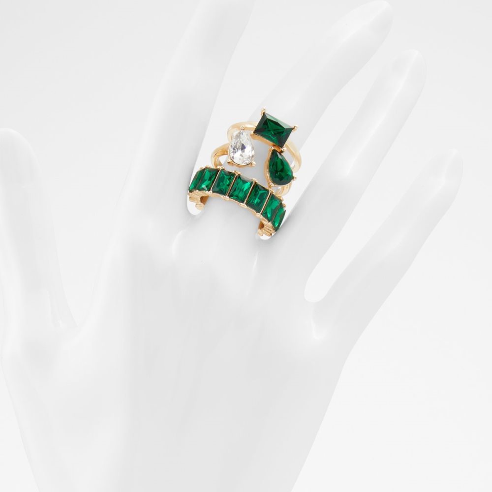 Bague Aldo Gwareri Vert Foncé Femme | XZTU-72784207