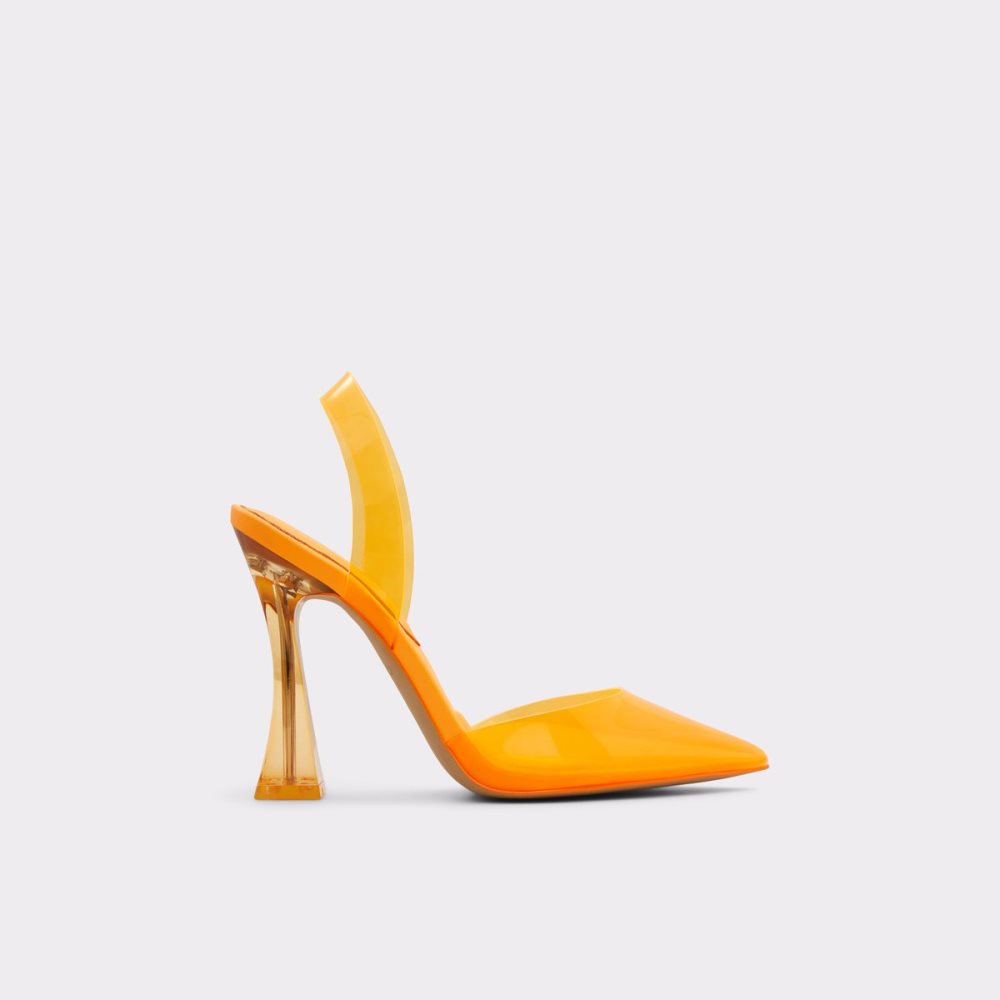 Talon Bloc Aldo Solanti Brides Back High Orange Clair Femme | EVTL-88135620