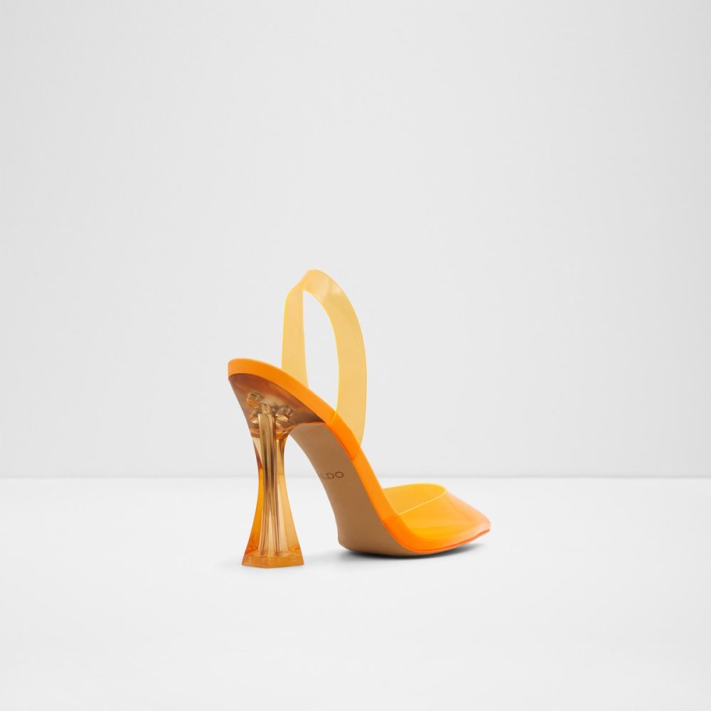 Talon Bloc Aldo Solanti Brides Back High Orange Clair Femme | EVTL-88135620