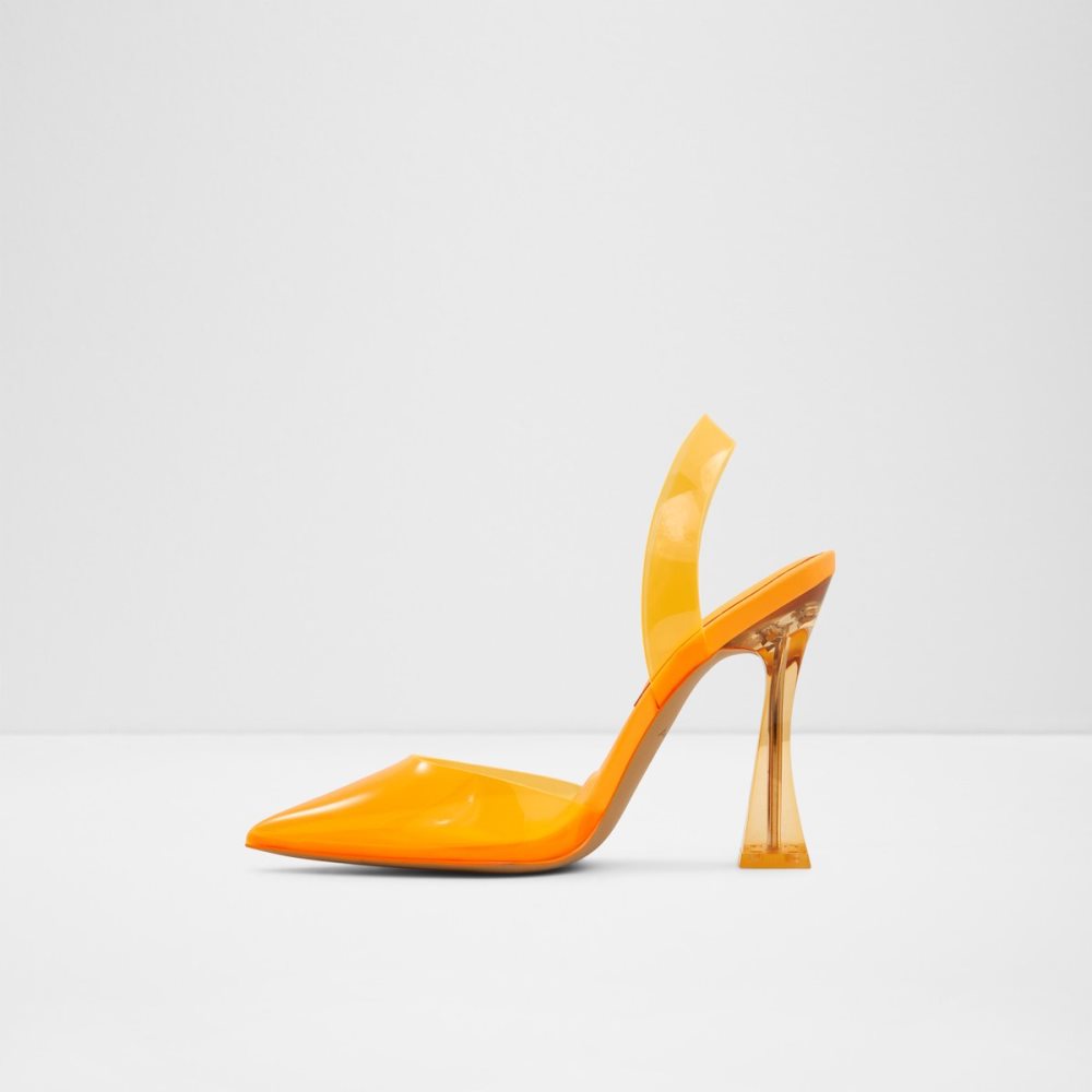 Talon Bloc Aldo Solanti Brides Back High Orange Clair Femme | EVTL-88135620