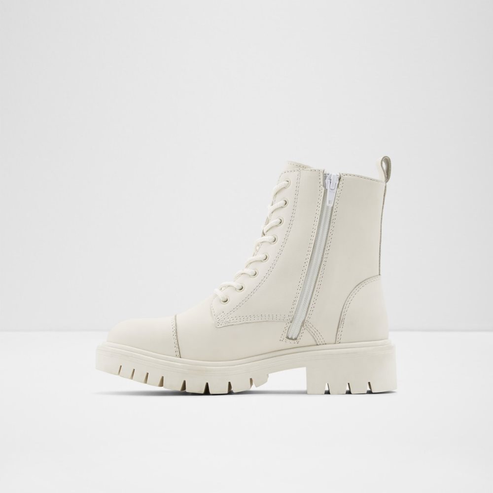 Bottes de combat Aldo Reilly - Blanche Femme | XXZM-84704982