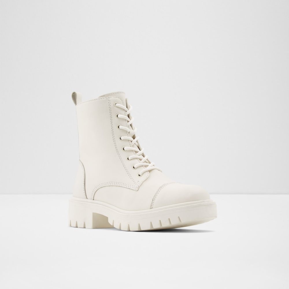 Bottes de combat Aldo Reilly - Blanche Femme | XXZM-84704982