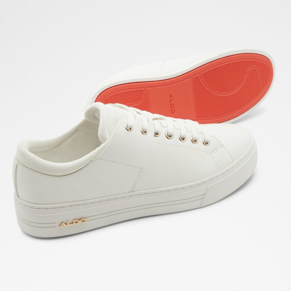 Baskets Aldo Agassi Low Top Blanche Homme | DGIG-96628216