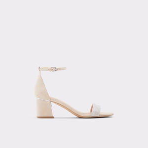 Talon Bloc Aldo Kedeaviel High Sandal Beige Femme | ANOG-26633332