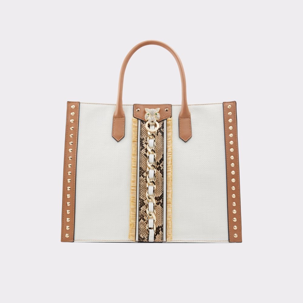 Sacs Fourre Tout Aldo Abomastraw Blanche Multicolore Femme | LPIZ-29951385