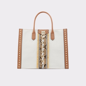 Sacs Fourre Tout Aldo Abomastraw Blanche Multicolore Femme | LPIZ-29951385