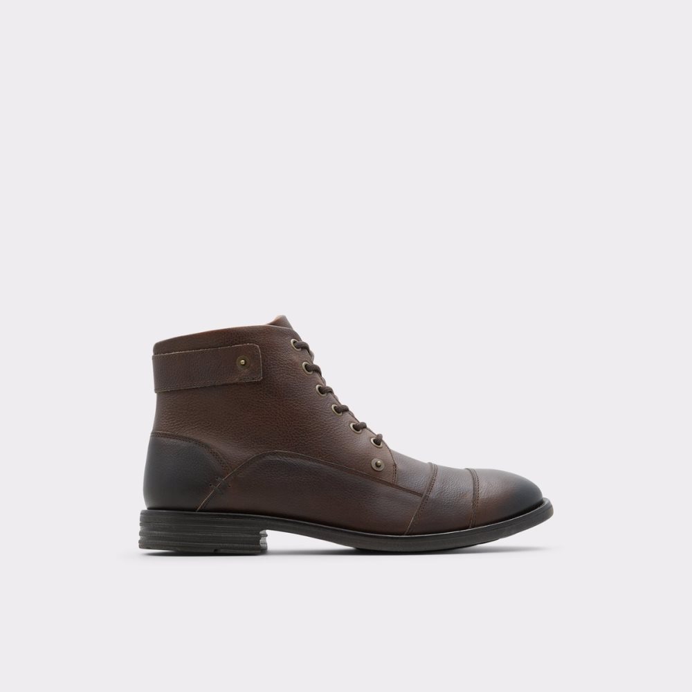 Bottes Habillées Aldo Legadorien Dentelle-up Marron Homme | GAOU-73001054