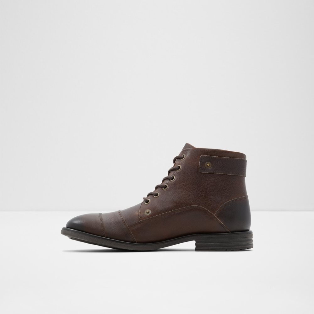 Bottes Habillées Aldo Legadorien Dentelle-up Marron Homme | GAOU-73001054