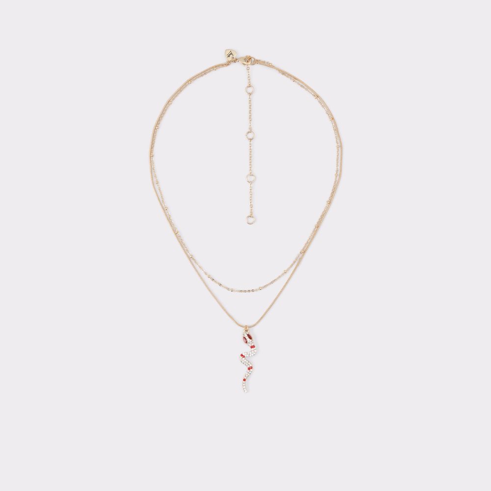 Collier Aldo Adobrelden Rouge Femme | URBJ-13891551