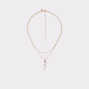 Collier Aldo Adobrelden Rouge Femme | URBJ-13891551