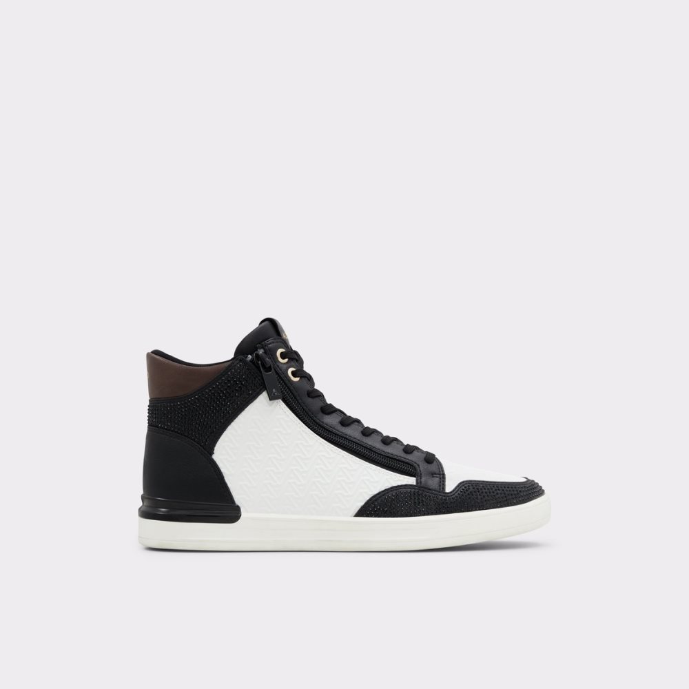 Baskets Aldo Sauerbergg High Top - Cup Sole Noir Homme | ASEN-77800243