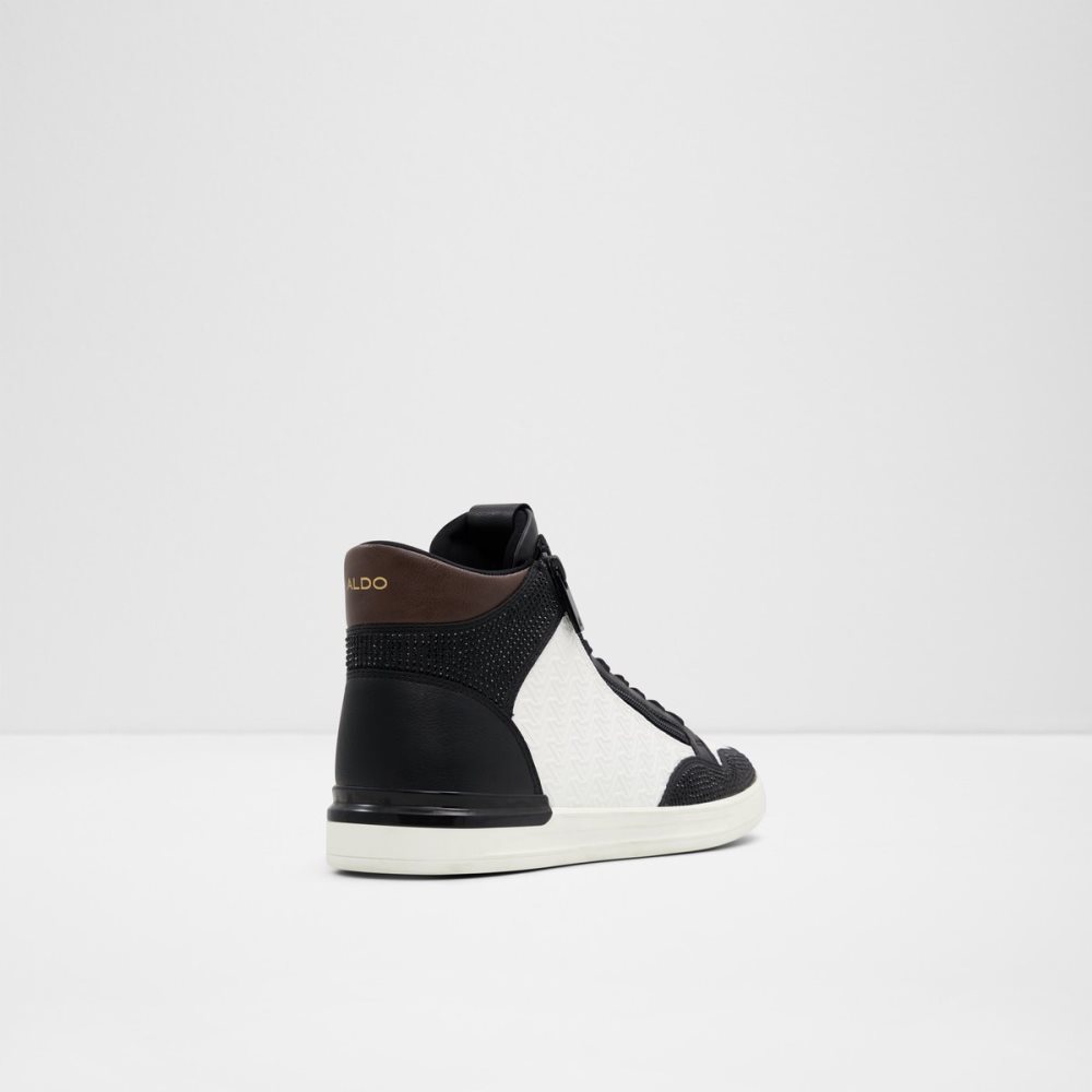 Baskets Aldo Sauerbergg High Top - Cup Sole Noir Homme | ASEN-77800243