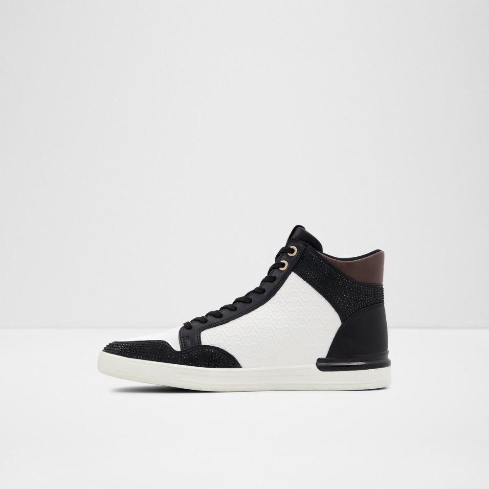 Baskets Aldo Sauerbergg High Top - Cup Sole Noir Homme | ASEN-77800243