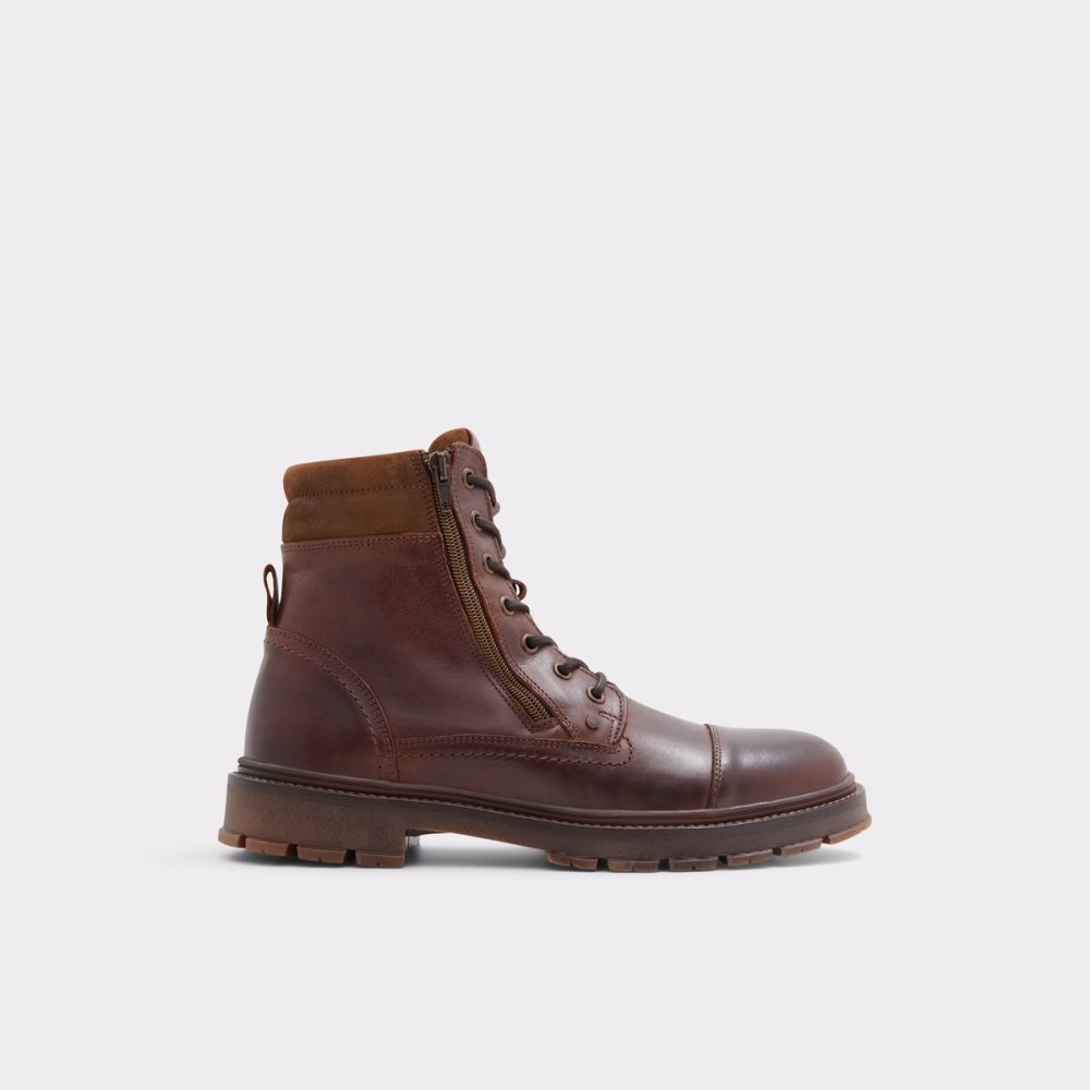 Bottes Habillées Aldo Caleseth Dentelle-up Marron Clair Homme | CUKL-20935557