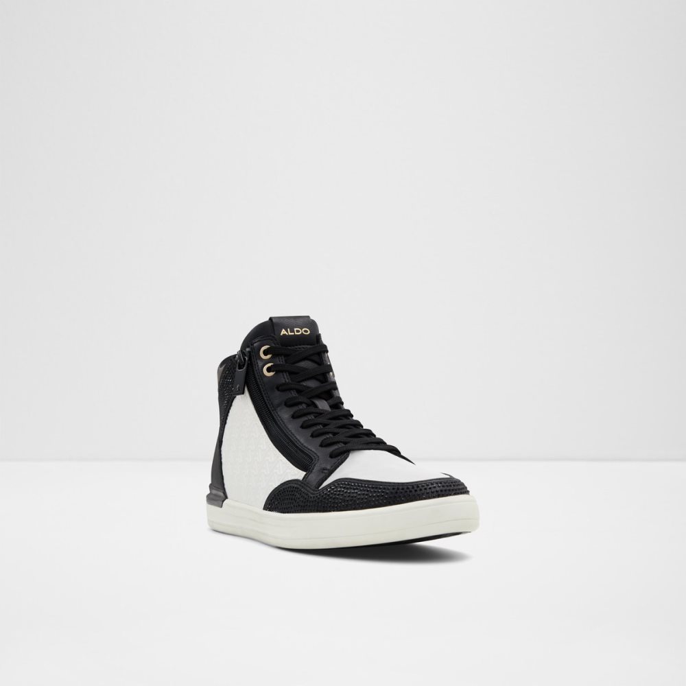 Baskets Aldo Sauerbergg High Top - Cup Sole Noir Homme | ASEN-77800243