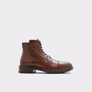 Bottes Habillées Aldo Adrardosien Dentelle-up Marron Foncé Homme | XGUG-08343067