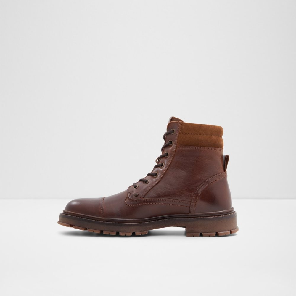 Bottes Habillées Aldo Caleseth Dentelle-up Marron Clair Homme | CUKL-20935557