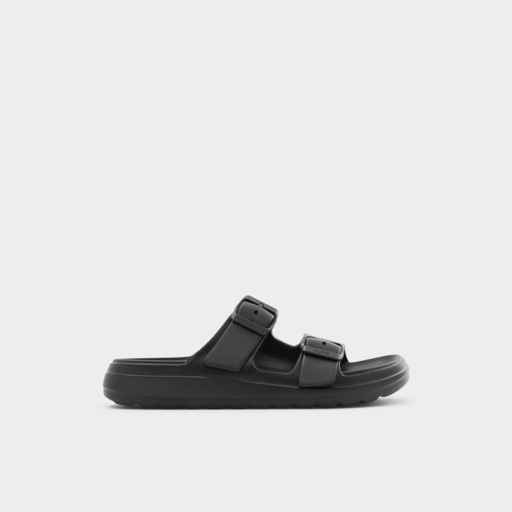 Sandales Aldo Eteiven Claquette Sandal Noir Femme | YQAG-89263814