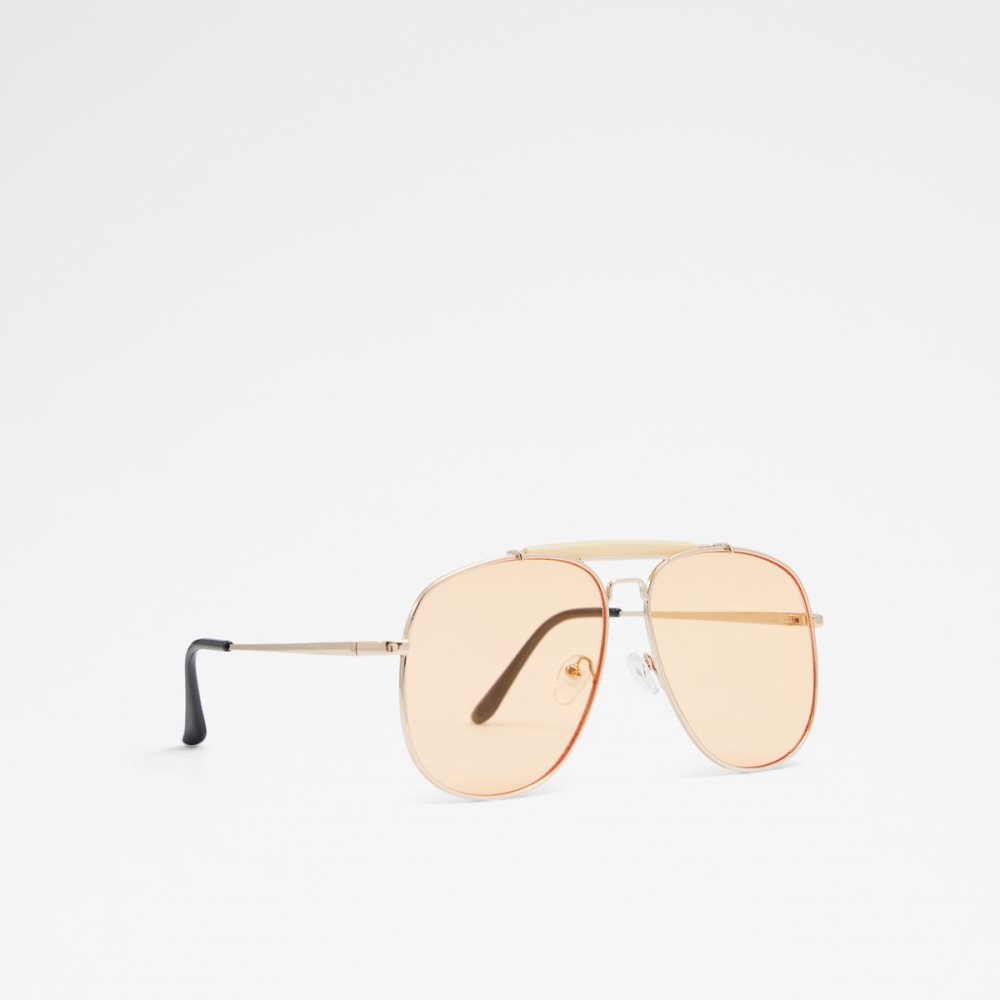 Lunettes de Soleil Aldo Abaunad Aviator Orange Clair Femme | CCPX-53948178