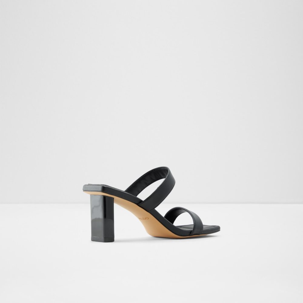 Talon Bloc Aldo Ranalassi Talons Mule Noir Femme | ZHXQ-44784533