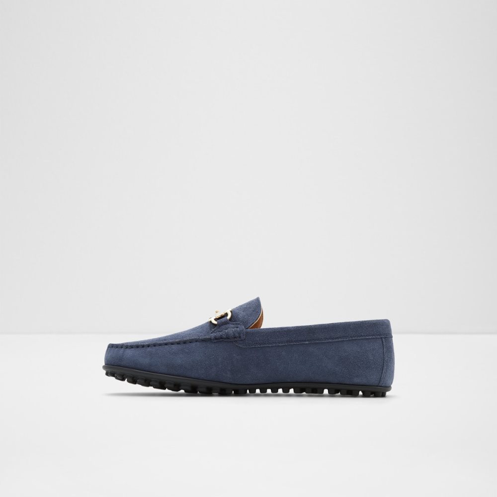 Loafers Aldo Scuderia Driving Bleu Marine Homme | NFMP-70732683