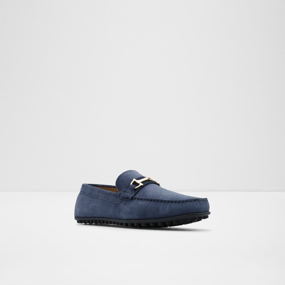 Loafers Aldo Scuderia Driving Bleu Marine Homme | NFMP-70732683