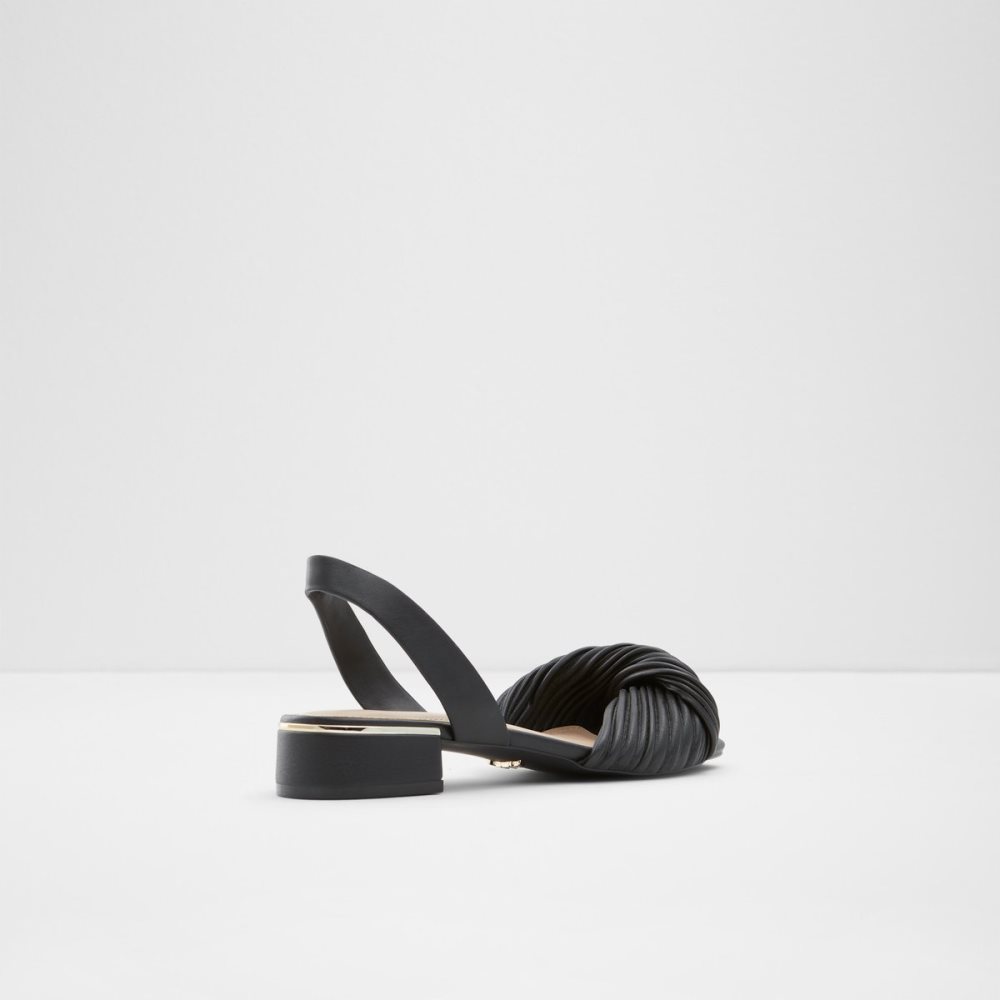 Talon Bloc Aldo Nabila Claquette Sandal Noir Femme | MKWO-27504881