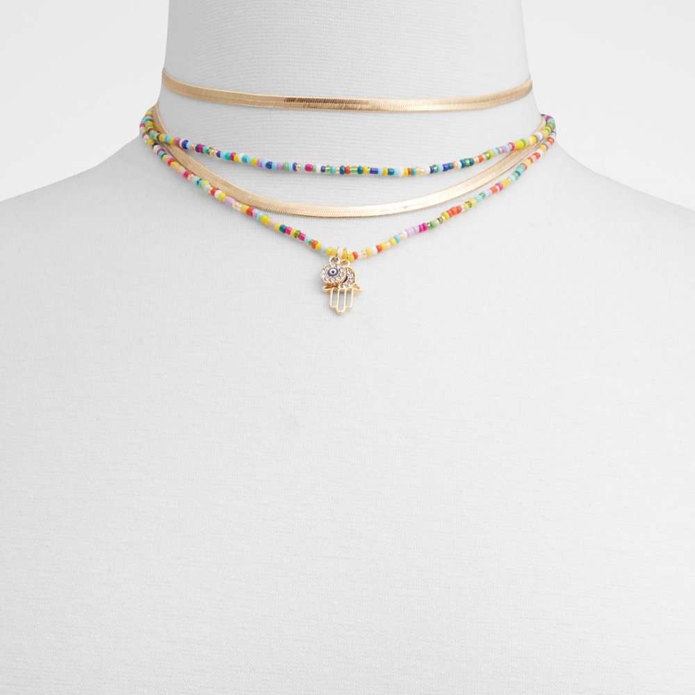 Collier Aldo Creiclya Multicolore Clair Femme | JOGK-89011883