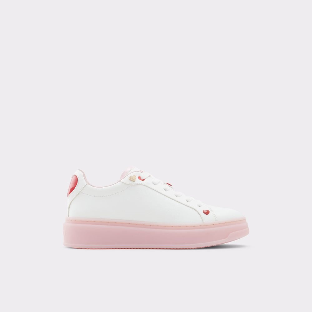 Baskets Aldo Rosecloud Low Top Blanche Femme | LYXK-57645237