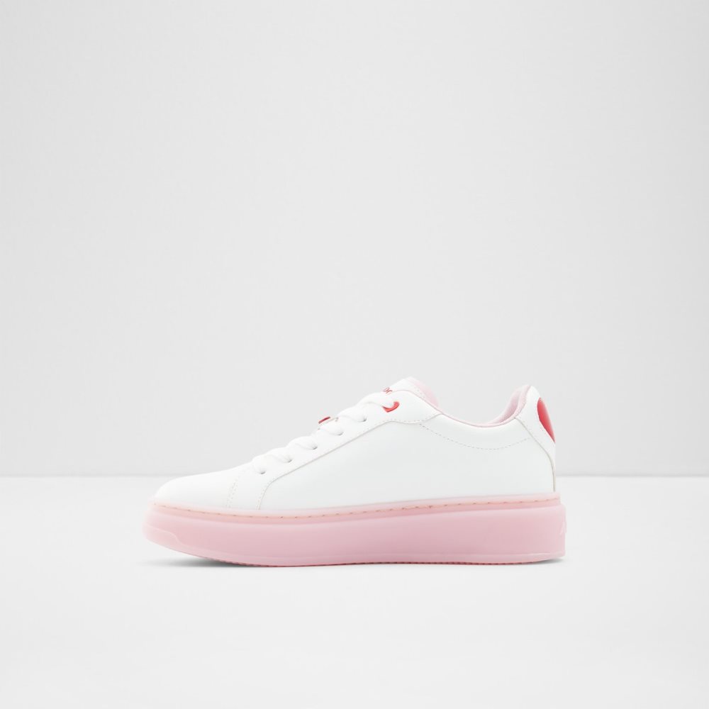 Baskets Aldo Rosecloud Low Top Blanche Femme | LYXK-57645237