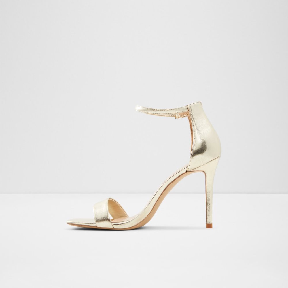 Talons Aldo Afendaven Talons Sandal - Stiletto Doré Femme | PVXG-23818728