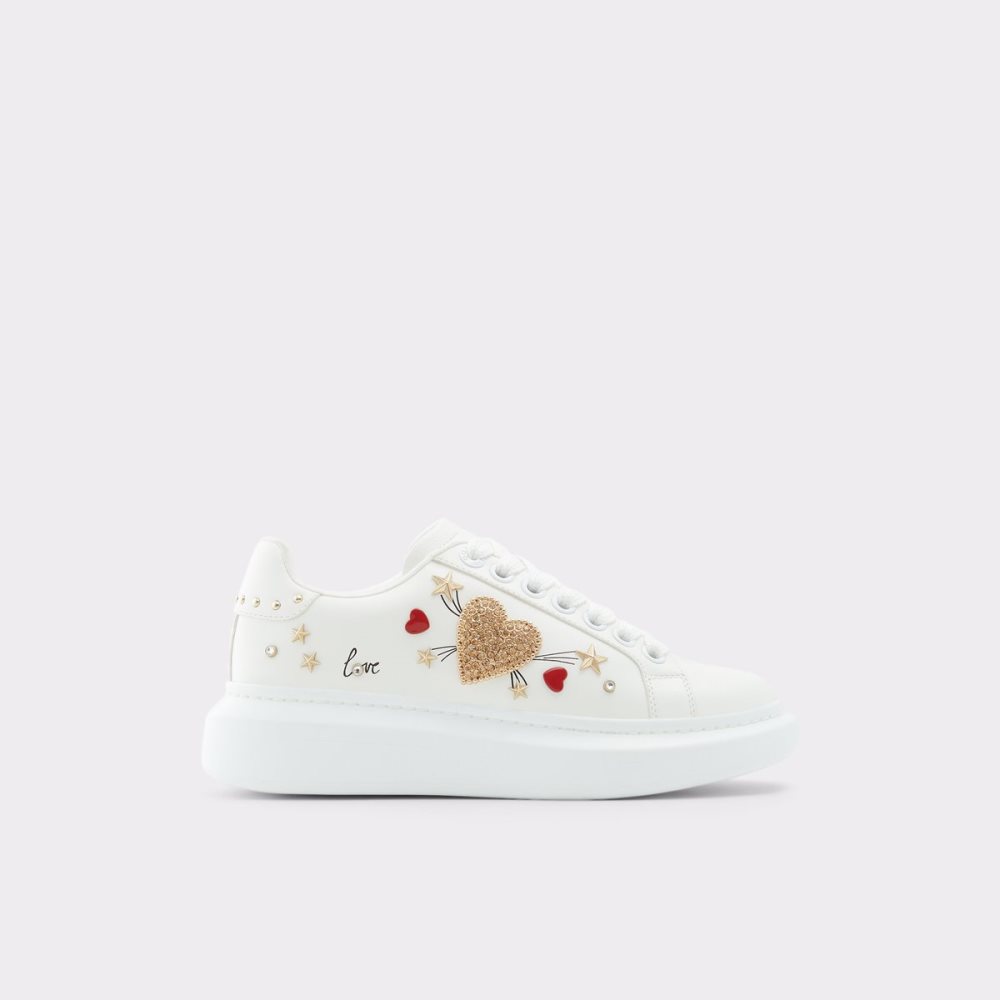 Baskets Aldo Kewarra Blanche Femme | EEDV-91563393