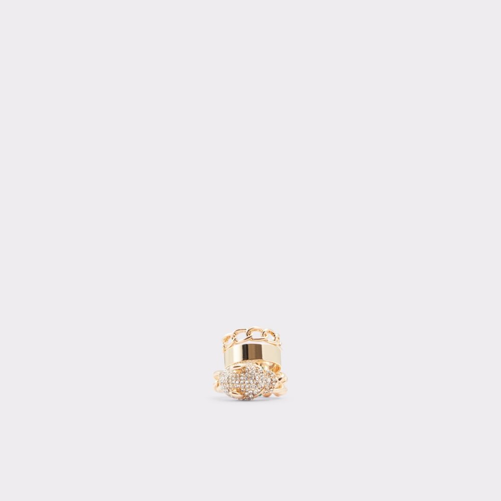 Bague Aldo Kedelalla Multi Finger Rings Doré Multicolore Femme | SFPY-34727514