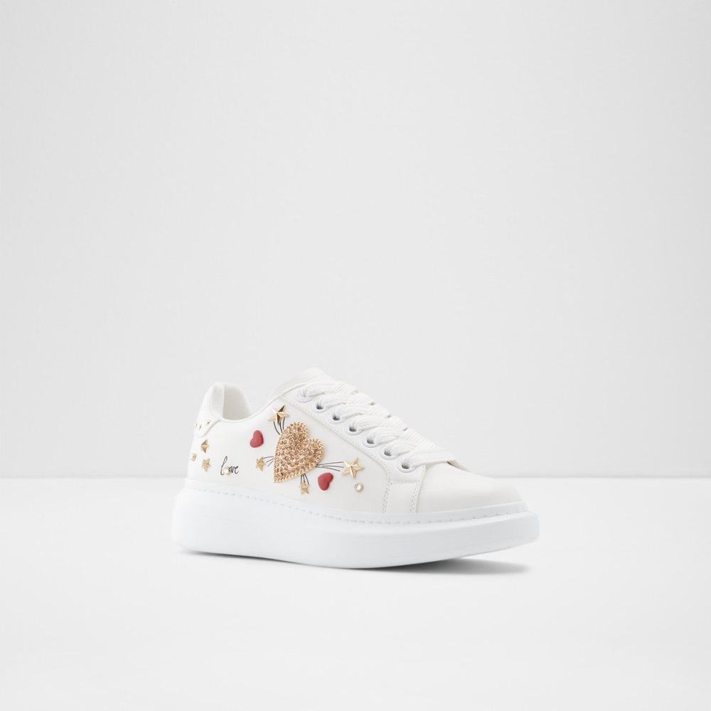 Baskets Aldo Kewarra Blanche Femme | EEDV-91563393