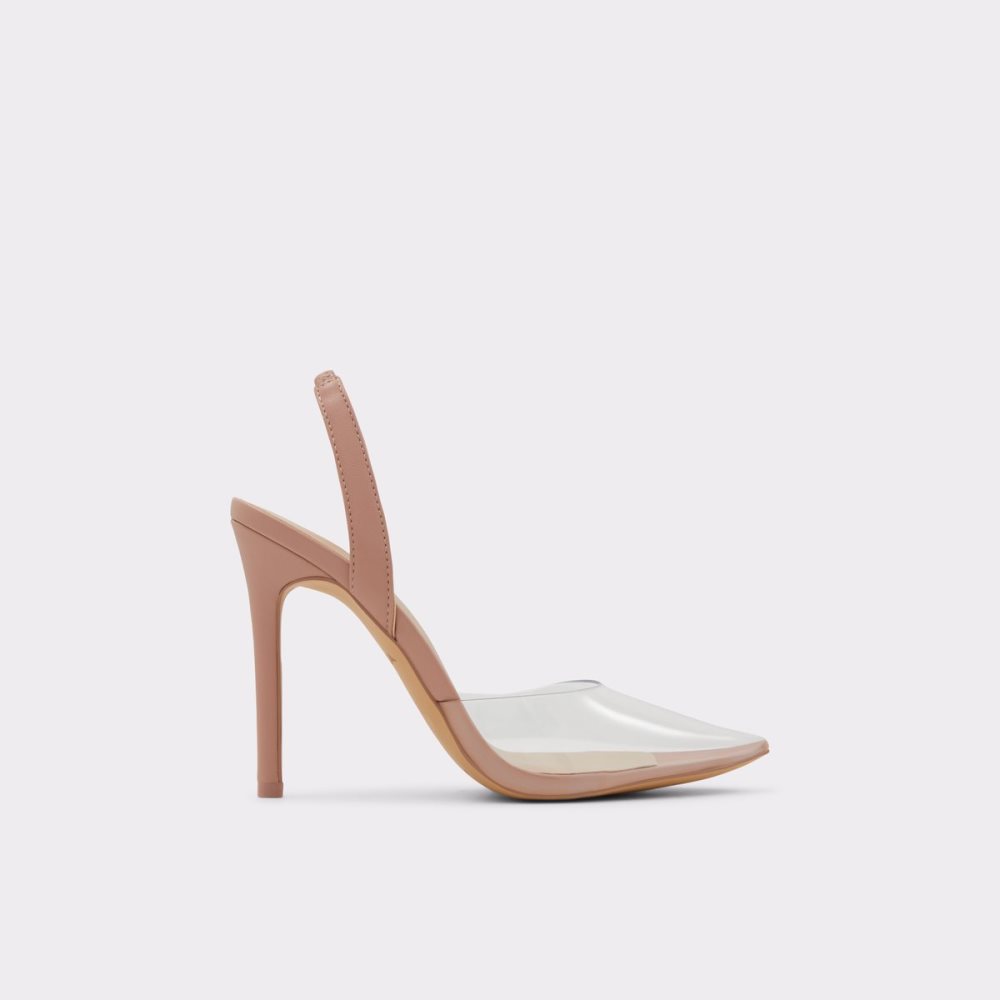 Talons Aldo Marie Brides Back High - Stiletto Beige Femme | RKFP-01443765