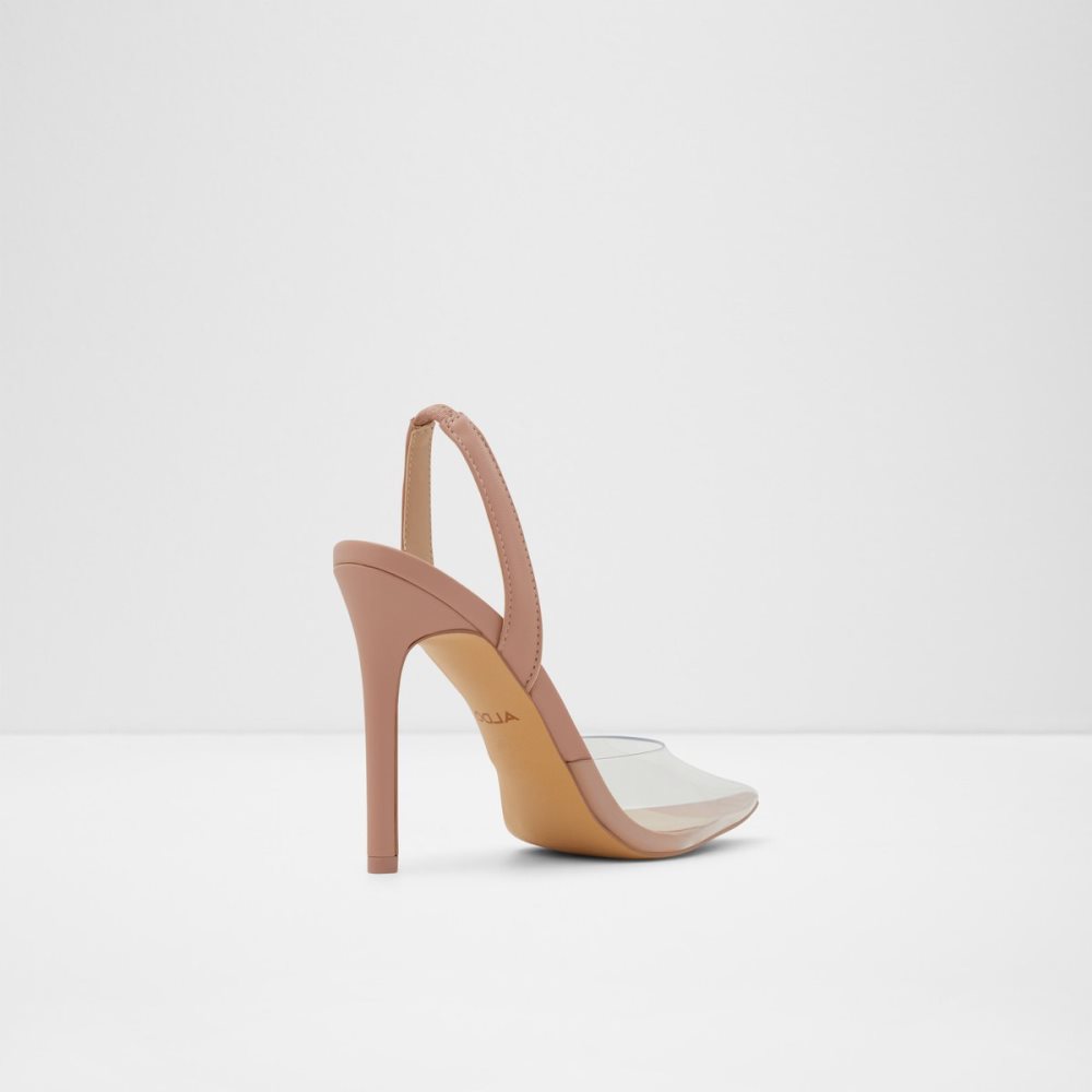 Talons Aldo Marie Brides Back High - Stiletto Beige Femme | RKFP-01443765