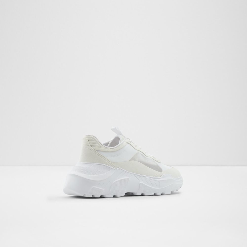 Baskets Aldo Quicksole Low Top - Jogger Sole Blanche Homme | QXNM-95016959