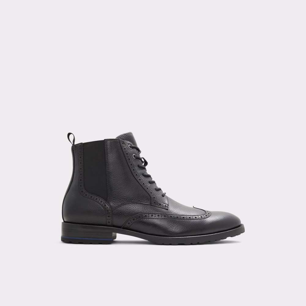 Bottes Habillées Aldo Salinger Dentelle-up Noir Homme | FYKN-01961354